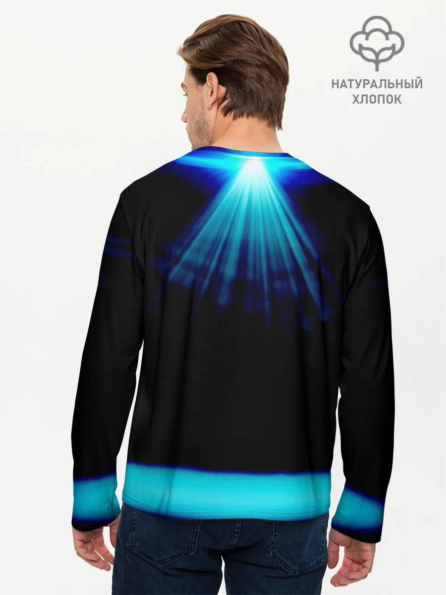 Мужской лонгслив базовый / Фреди Меркури