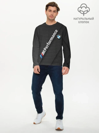 Мужской лонгслив базовый / BMW