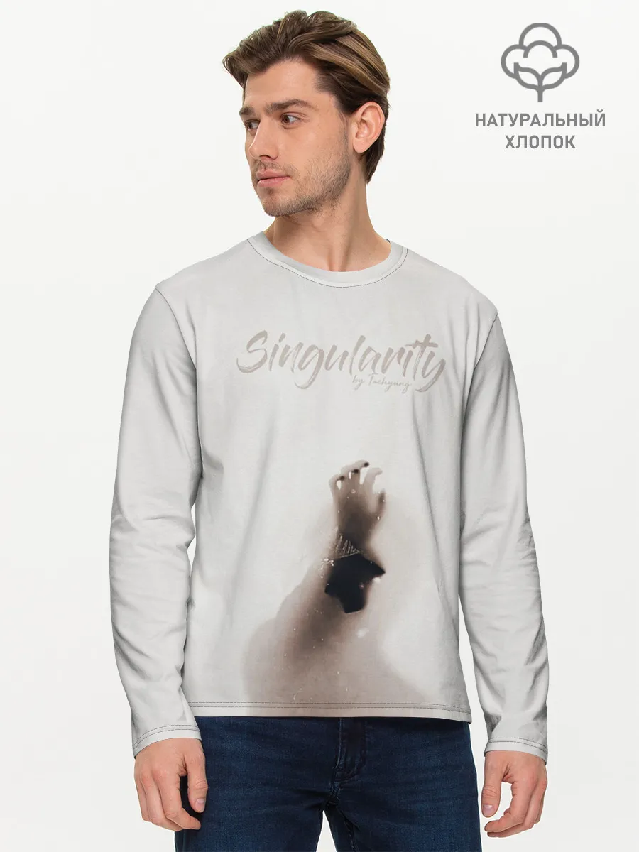 Мужской лонгслив базовый / BTS