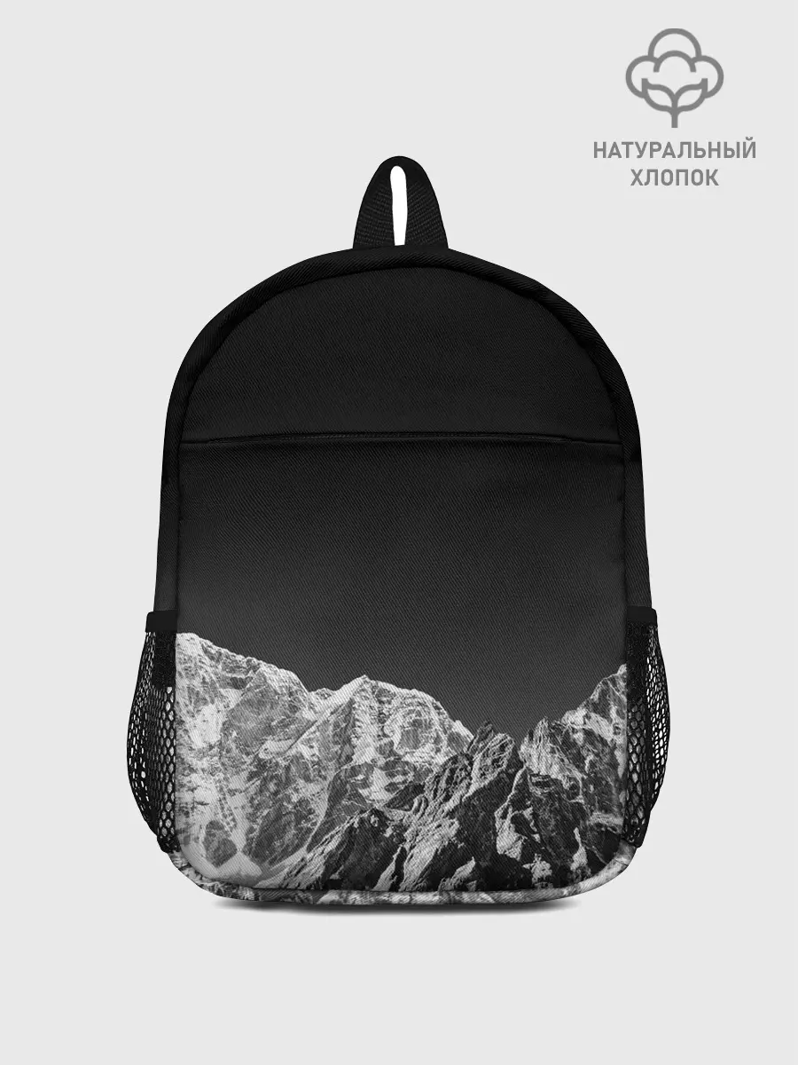 Рюкзак детский / ГОРЫ В МОЕМ СЕРДЦЕ | КАМУФЛЯЖ