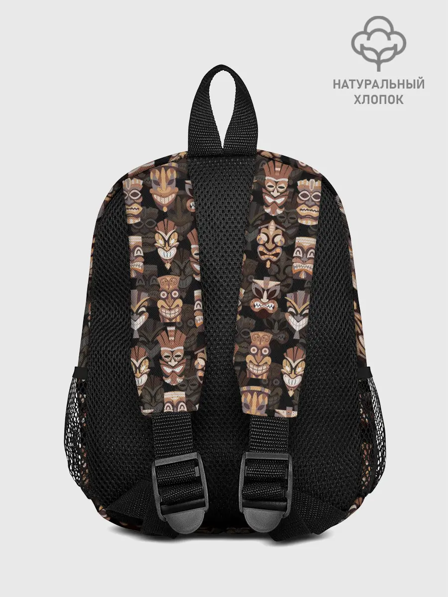 Рюкзак детский / МАСКИ ТИКИ ГАВАЙИ ПАТТЕРН