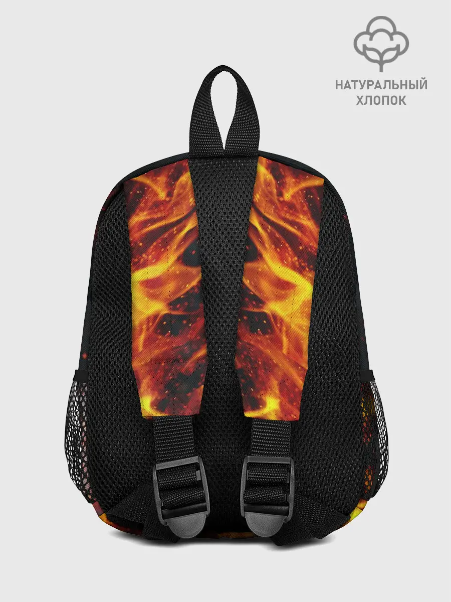 Рюкзак детский / РОБЕРТ ЛЕВАНДОВСКИ / ОГОНЬ