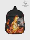 Рюкзак детский / РОБЕРТ ЛЕВАНДОВСКИ / ОГОНЬ