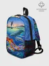 Рюкзак детский / Киты и дельфины
