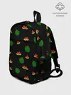 Рюкзак детский / Арбуз на черном фоне