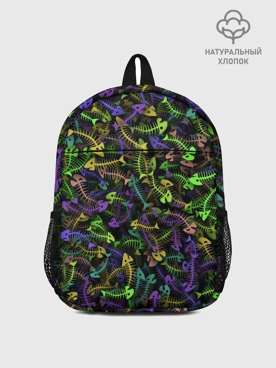 Рюкзак детский / Neon Fish Bone