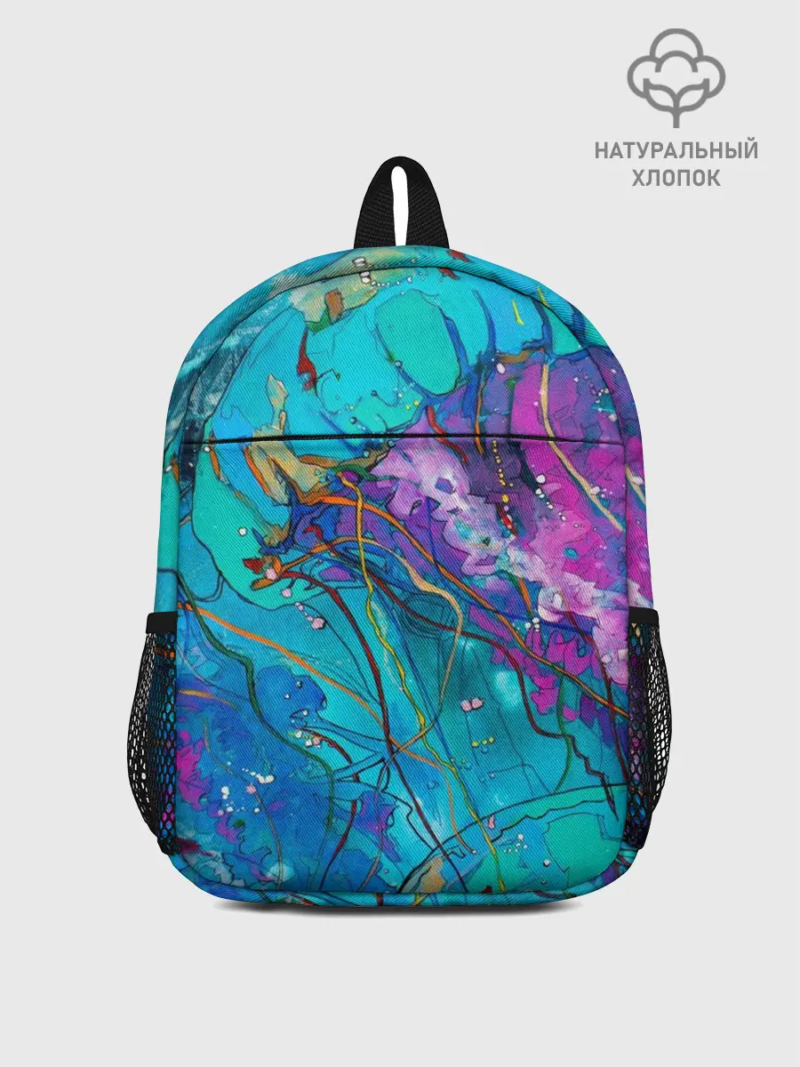 Рюкзак детский / Красочная медуза