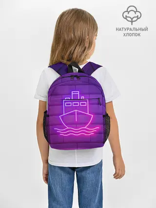 Рюкзак детский / Судно неон