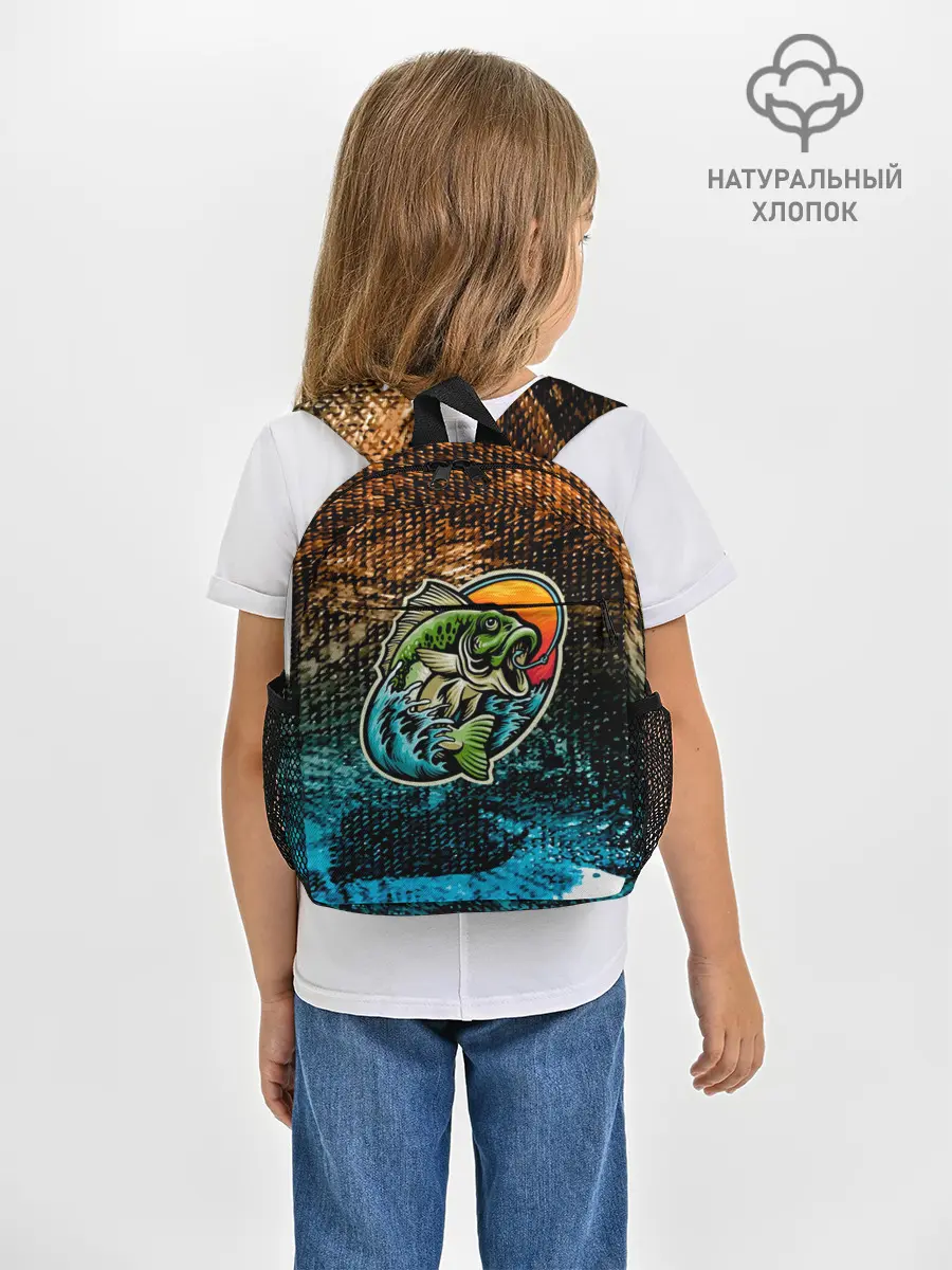 Рюкзак детский / Рыба на крючке