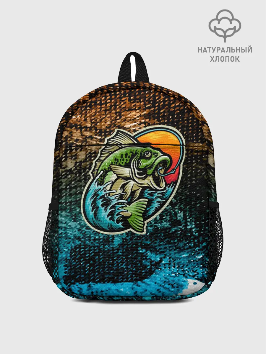 Рюкзак детский / Рыба на крючке