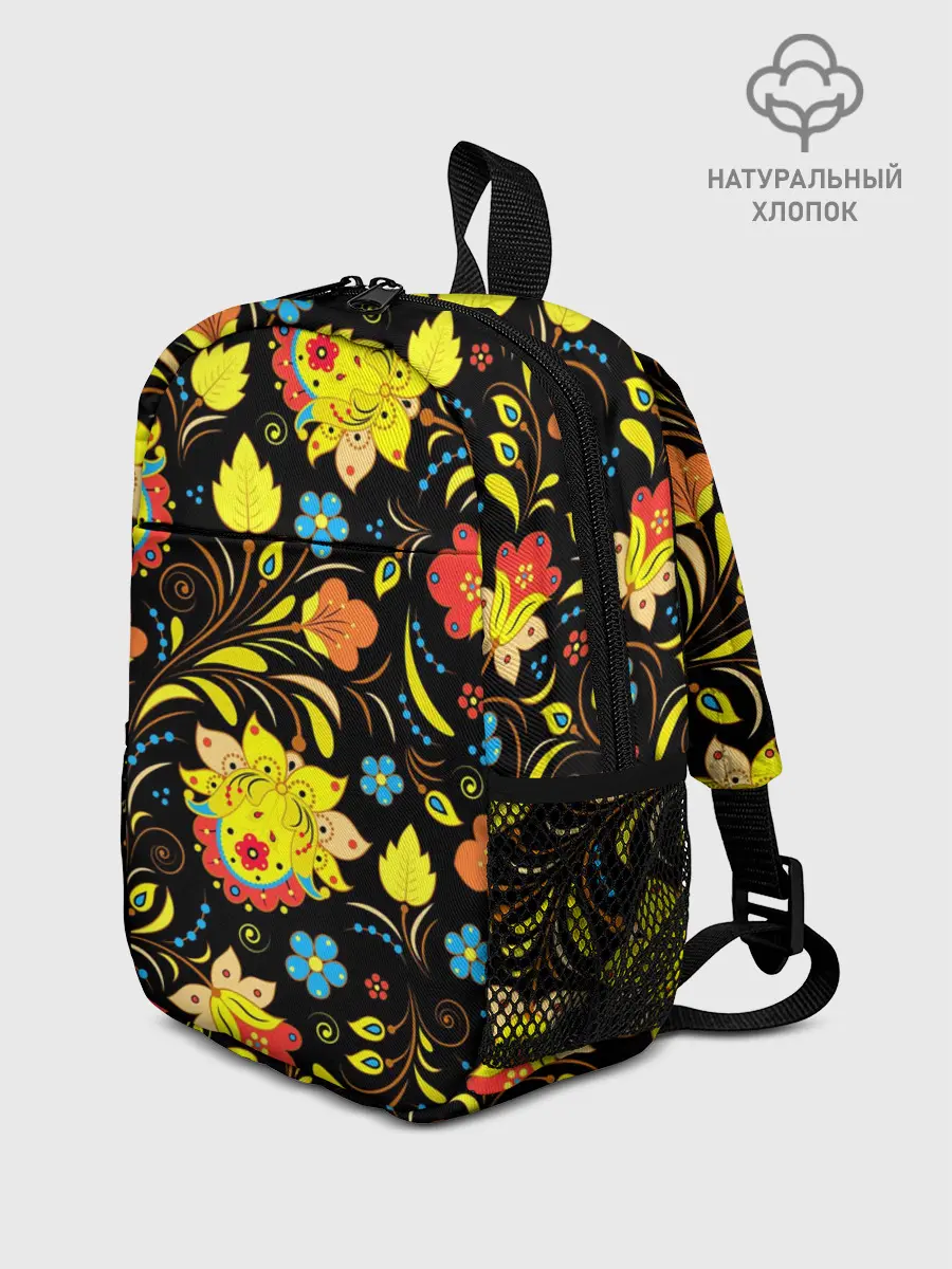Рюкзак детский / РОСПИСЬ УЗОР ХОХЛОМА