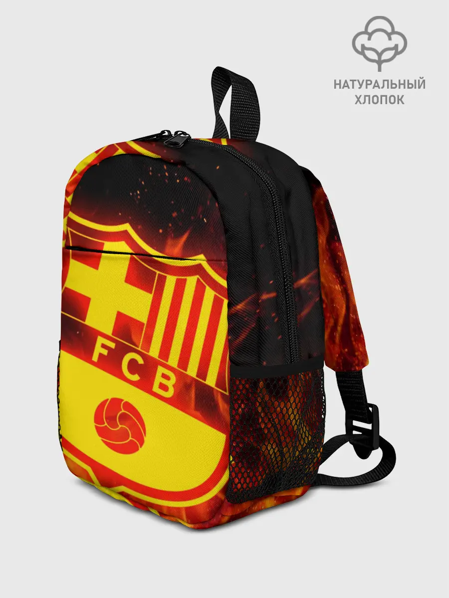 Рюкзак детский / FC BARCELONA / FIRE / ОГОНЬ