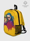 Рюкзак детский / Ретро. Девушка 90-х Арт.