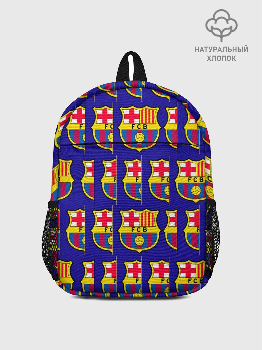 Рюкзак детский / ФК БАРСЕЛОНА / PATTERN / УЗОР