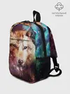 Рюкзак детский / Красивый волк