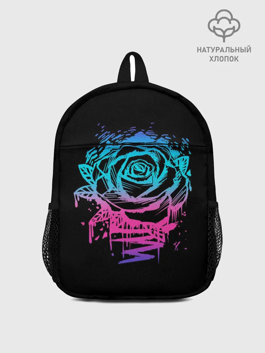 Рюкзак детский / Неоновая Роза | Neon Rose