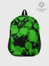 Рюкзак детский / Зеленые Кляксы