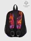 Рюкзак детский / ТРИ ОГНЯ / FIRE / СИНИЙ ОГОНЬ