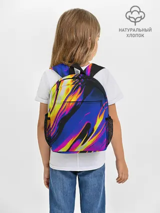 Рюкзак детский / БЕНЗИНОВЫЕ РАВЗОДЫ / ТЕКСТУРА
