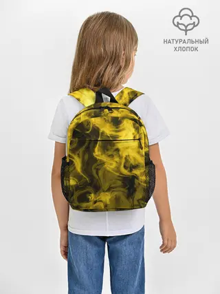 Рюкзак детский / Желтый Неоновый Дым