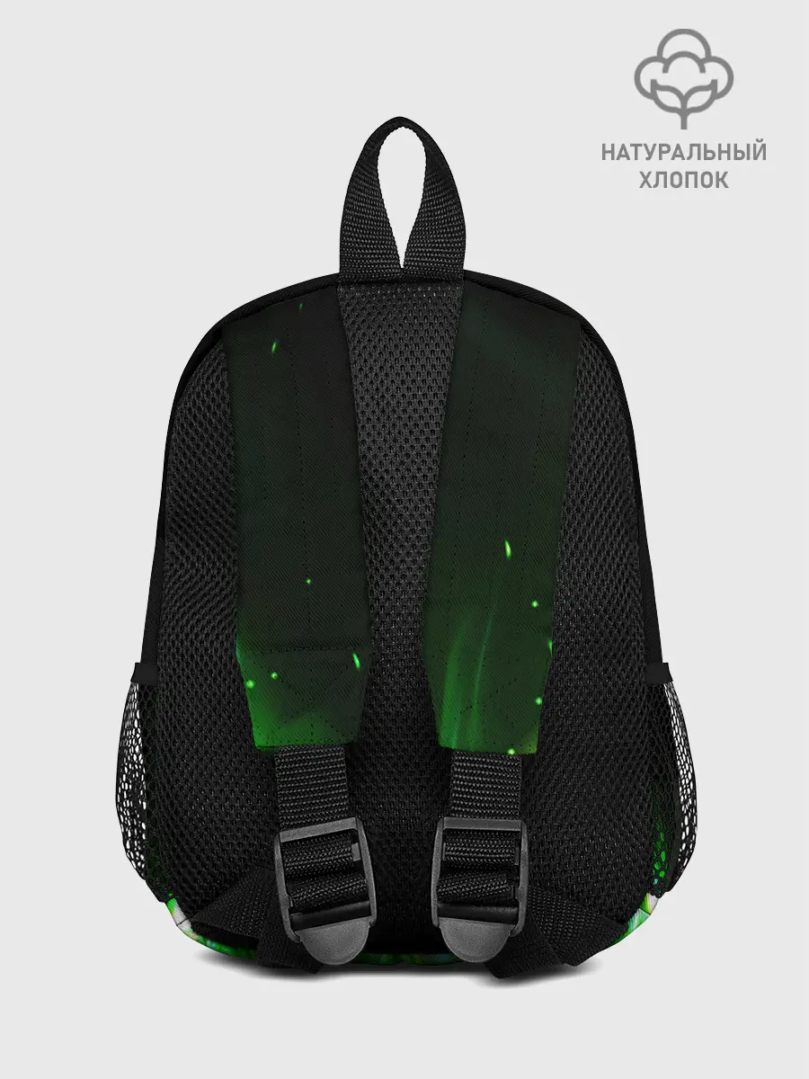 Рюкзак детский / Зеленый огонь