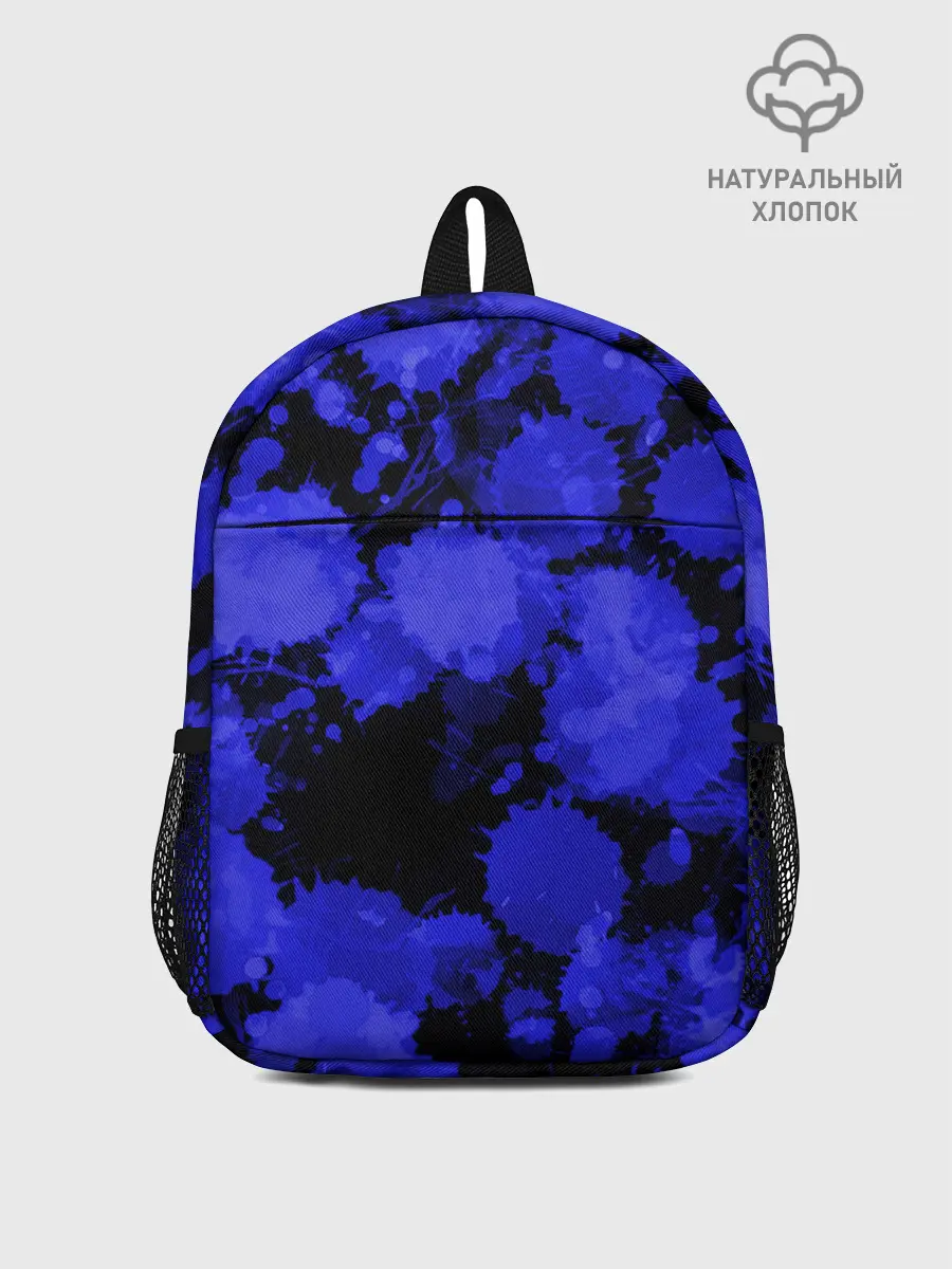 Рюкзак детский / Синие Кляксы