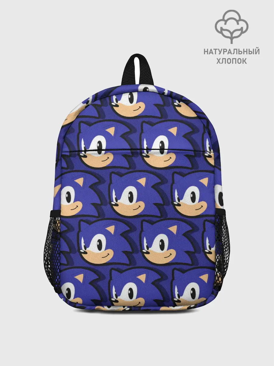Рюкзак детский / Sonic pattern