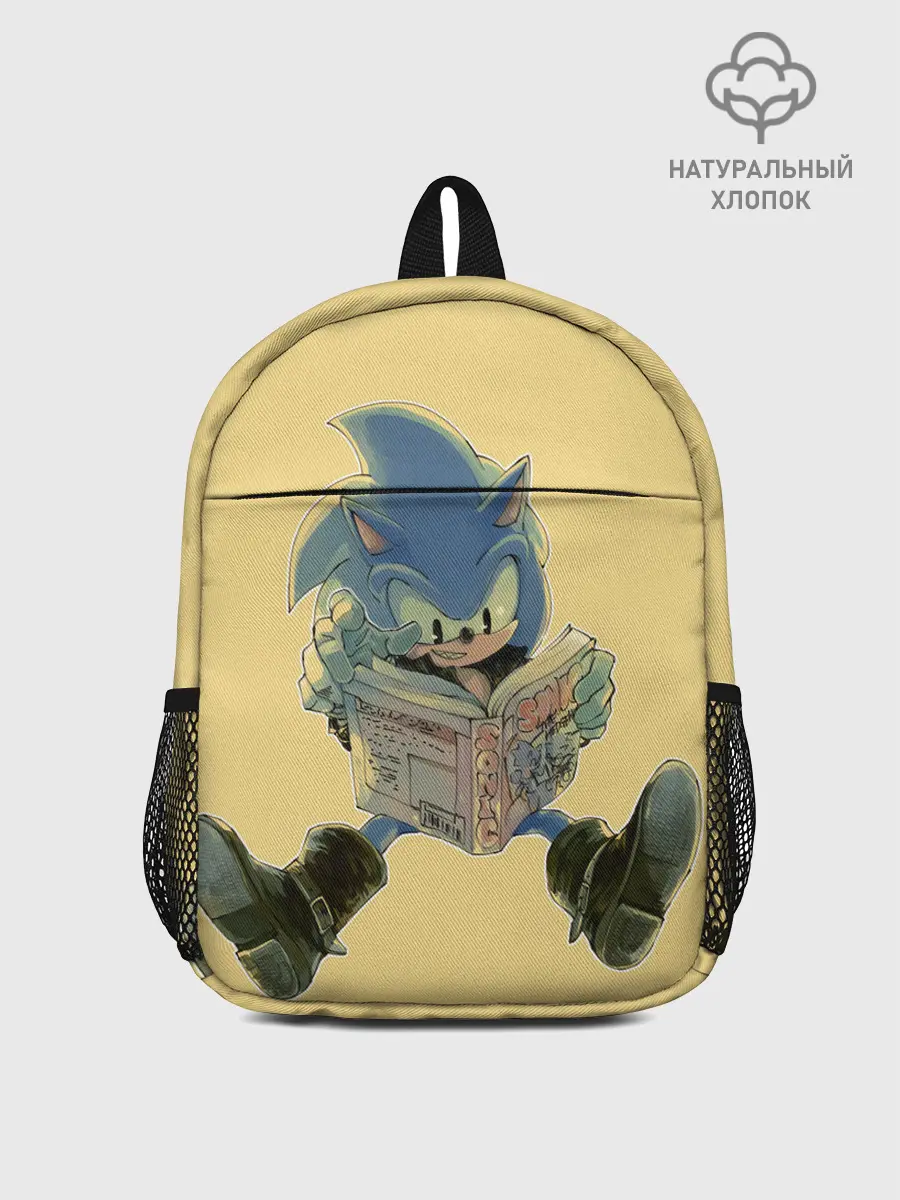 Рюкзак детский / Соник с книжкой