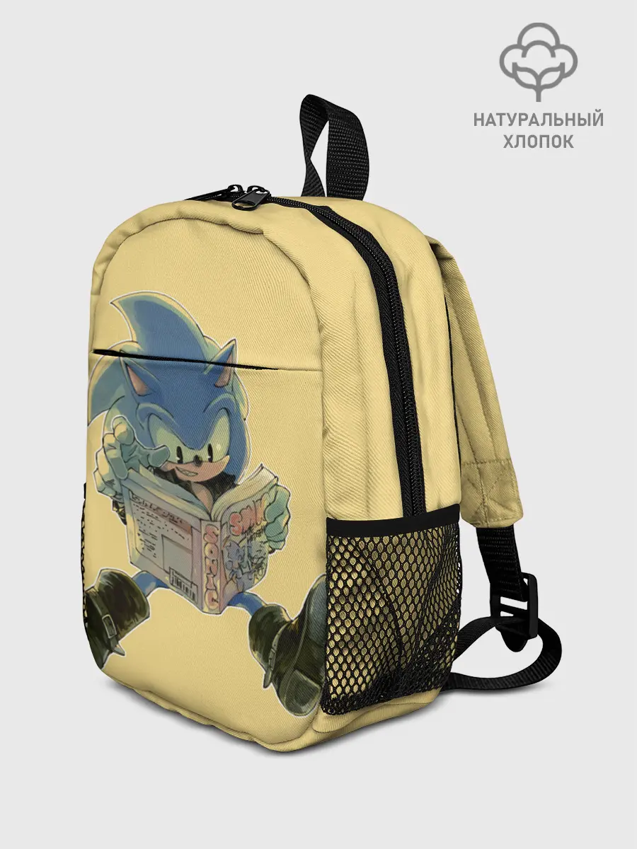 Рюкзак детский / Соник с книжкой
