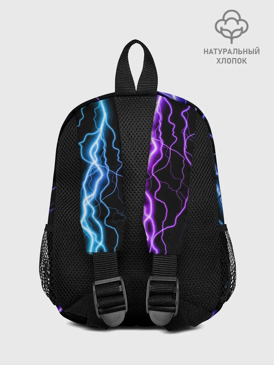 Рюкзак детский / НЕОНОВАЯ МОЛНИЯ / ГРОЗА