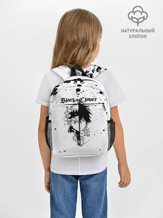 Рюкзак детский / Аста | Юно Чёрный клевер