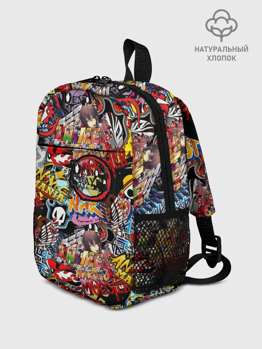 Рюкзак детский / Логотипы Аниме Мультиков