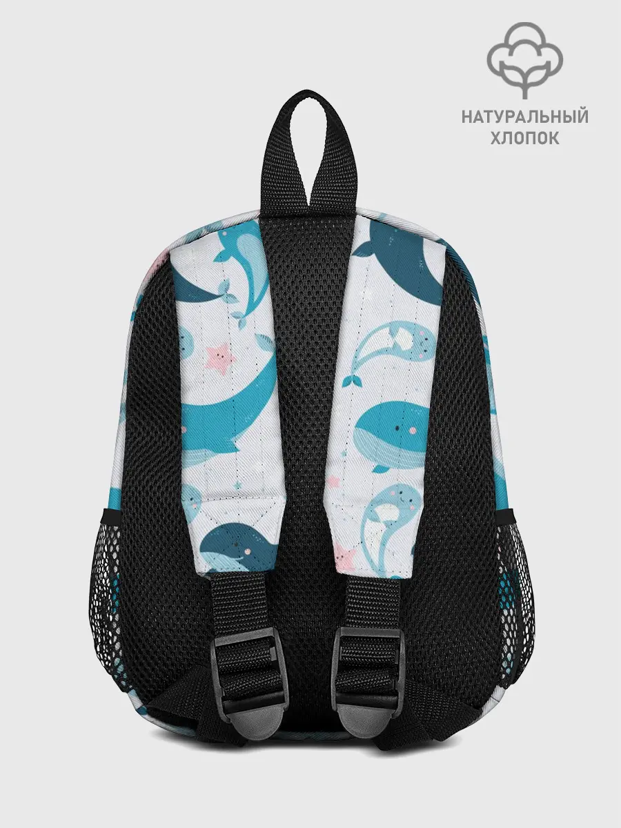 Рюкзак детский / Киты и тюлени