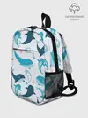 Рюкзак детский / Киты и тюлени