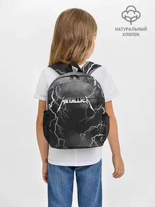 Рюкзак детский / METALLICA РАЗРЯД МОЛНИИ