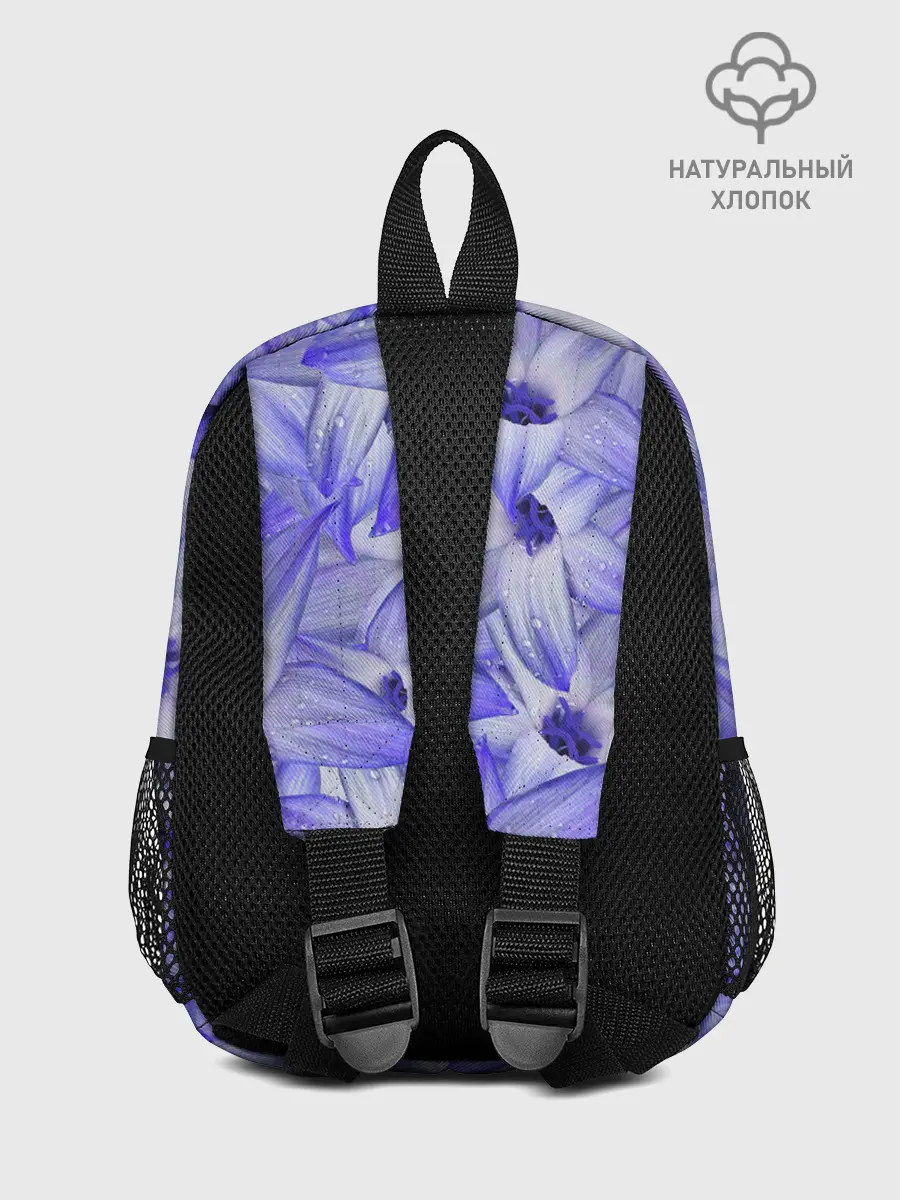 Рюкзак детский / Синие Цветы