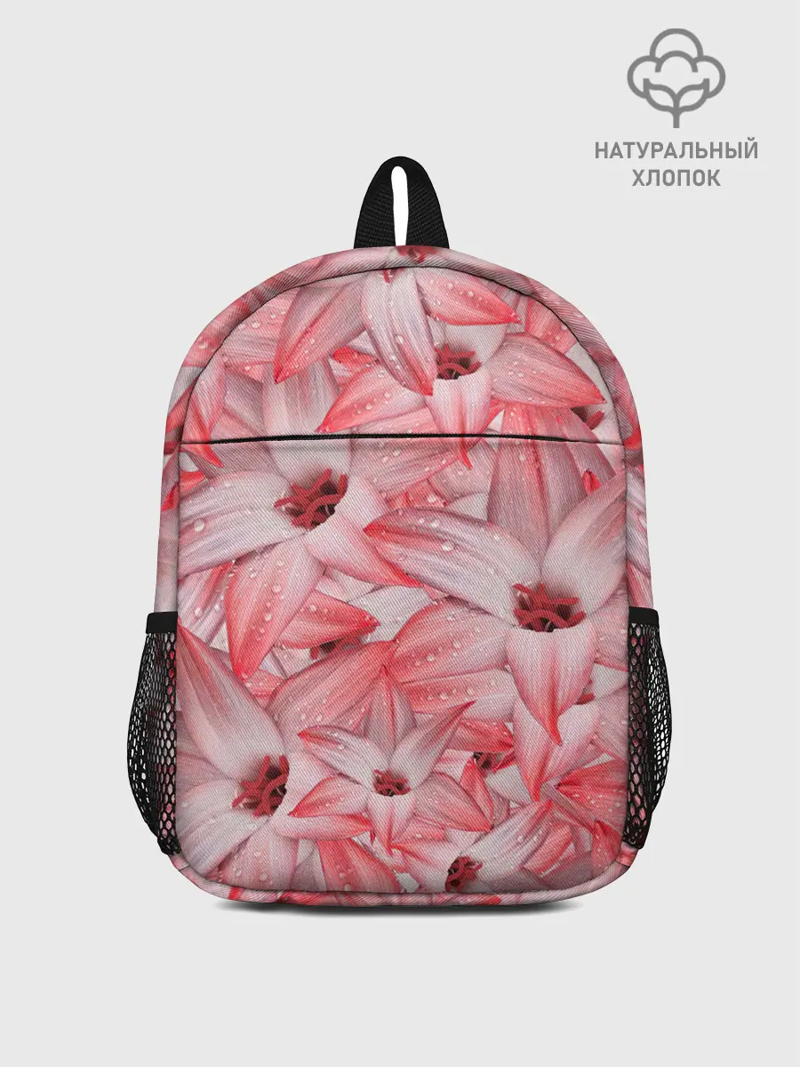 Рюкзак детский / Красные Цветы