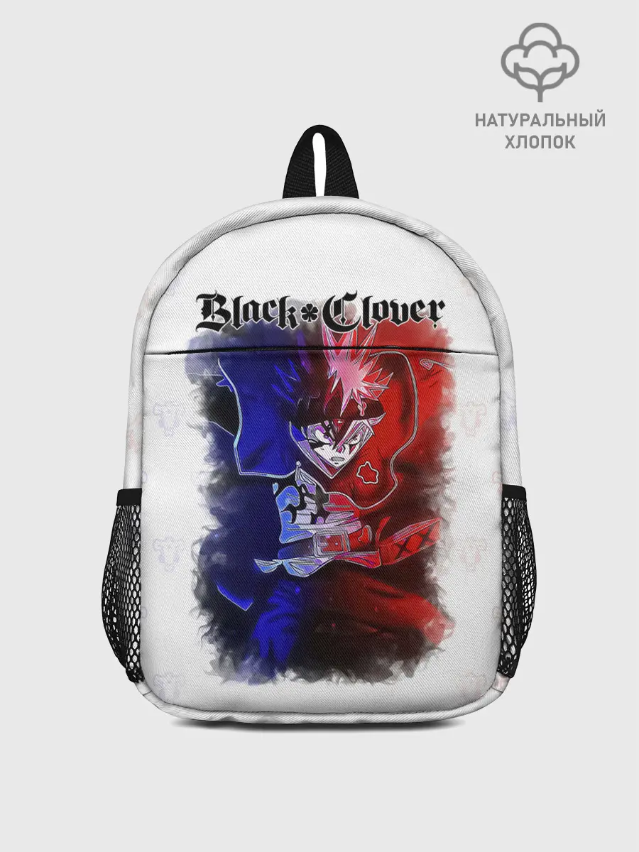 Рюкзак детский / Аста Чёрный клевер | Черные быки