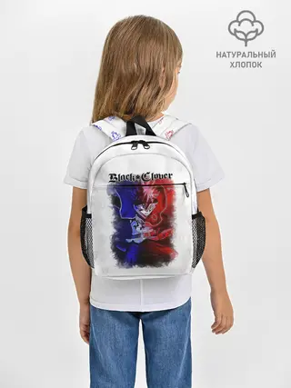 Рюкзак детский / Аста Чёрный клевер | Черные быки
