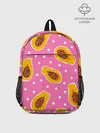 Рюкзак детский / Папайя на розовом