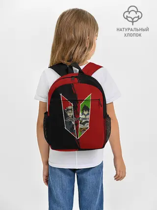 Рюкзак детский / Аста | Юно Чёрный клевер