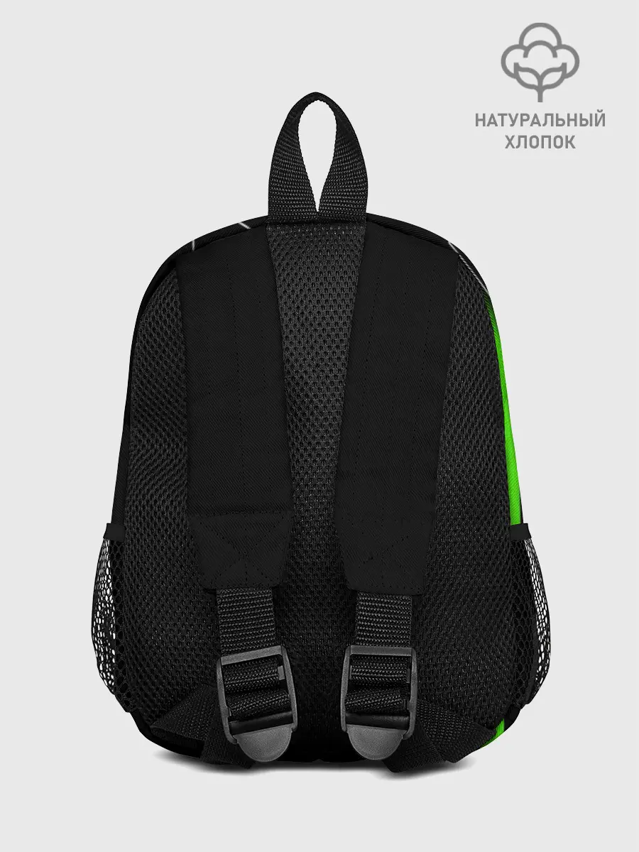 Рюкзак детский / ФУТУРИСТИЧНАЯ БРОНЯ | ЗЕЛЕНАЯ