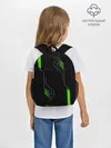 Рюкзак детский / ФУТУРИСТИЧНАЯ БРОНЯ | ЗЕЛЕНАЯ