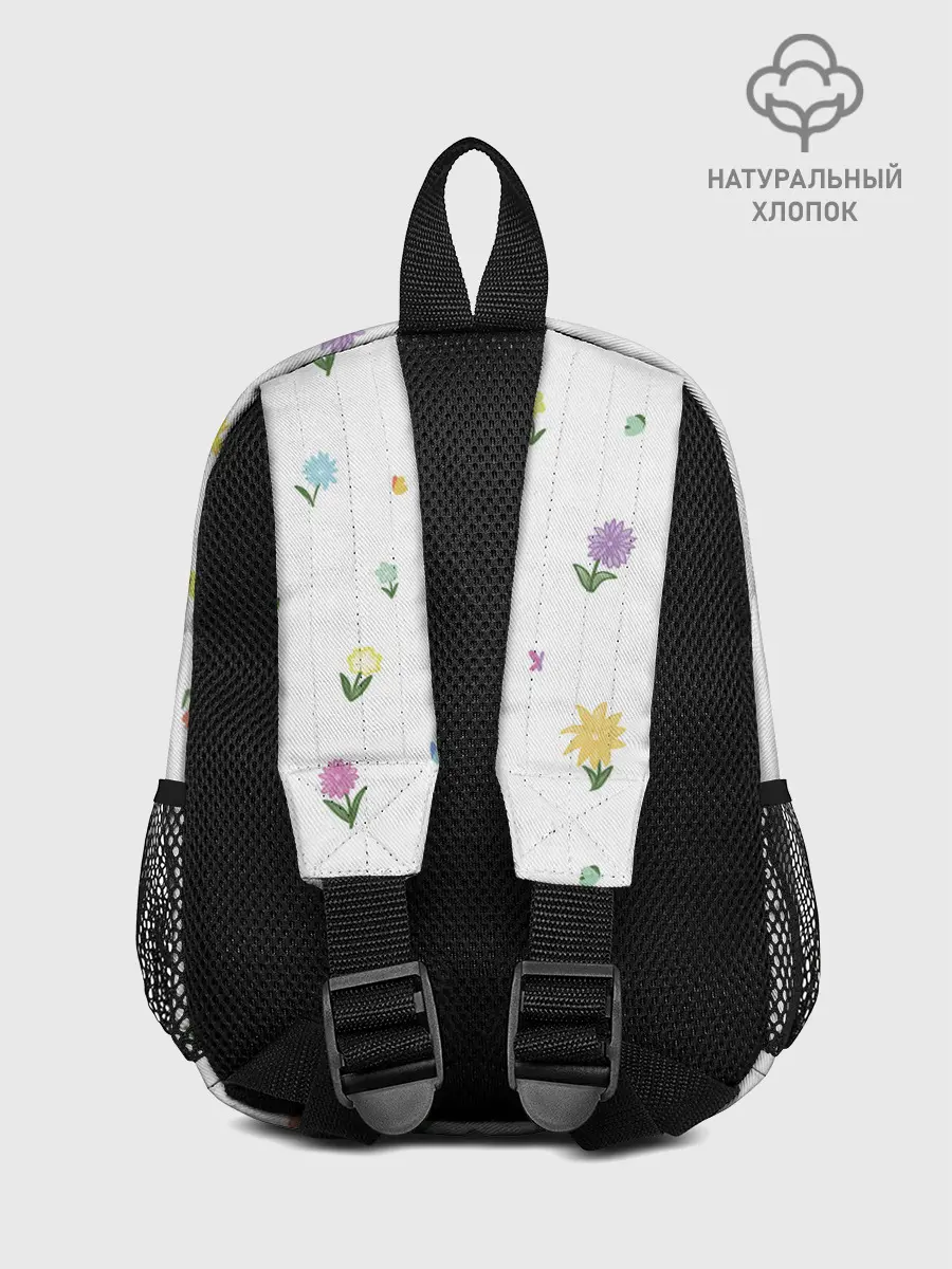 Рюкзак детский / Цветы и бабочки