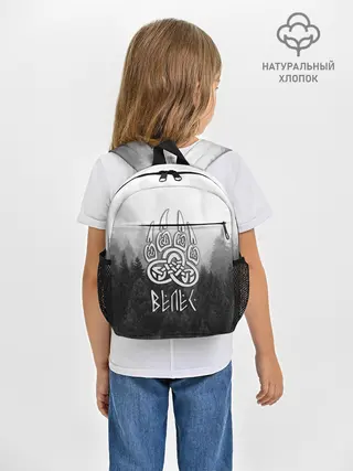Рюкзак детский / ВЕЛЕС туманный лес