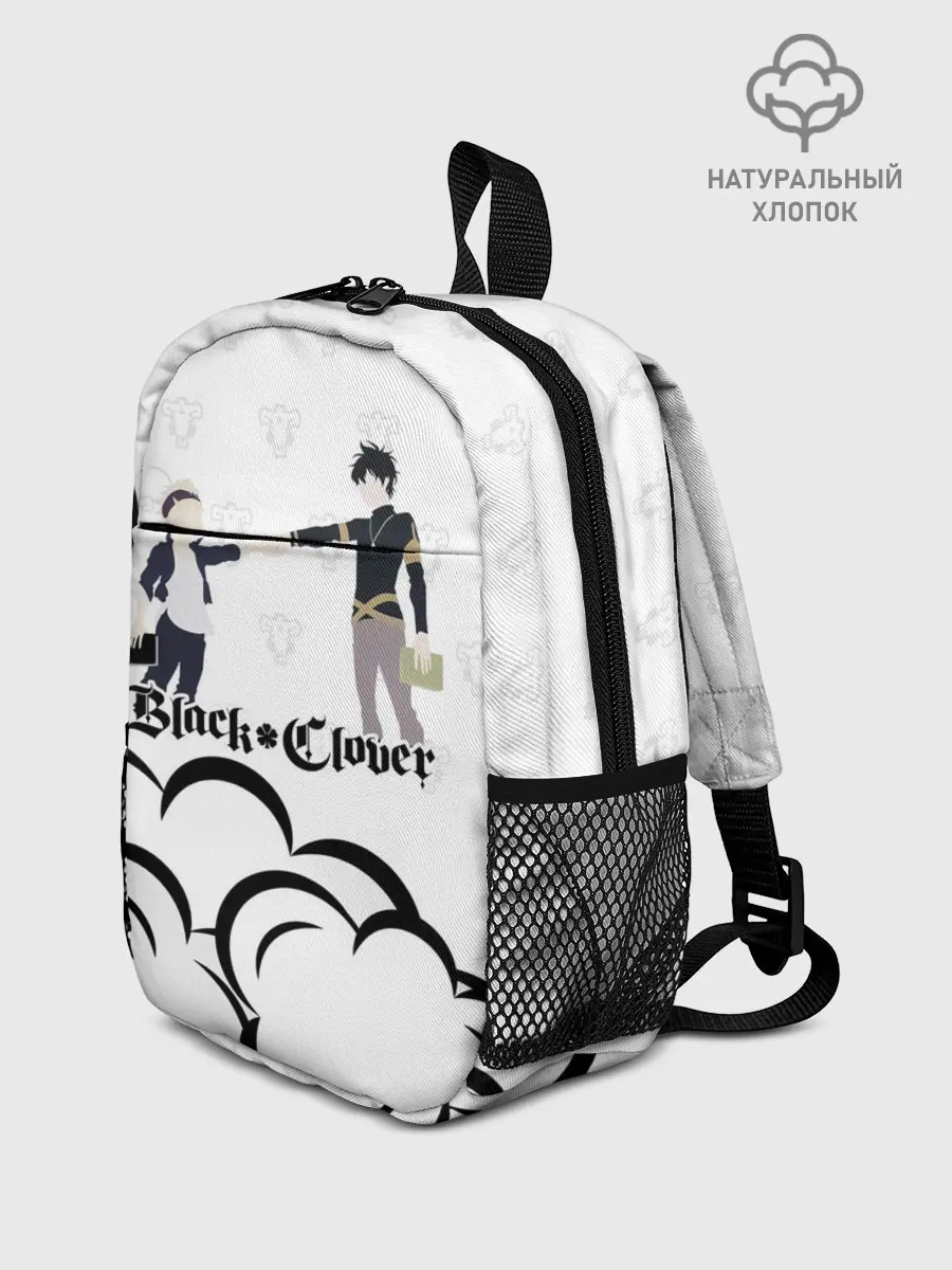 Рюкзак детский / Чёрный клевер Аста и Юно