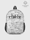 Рюкзак детский / Чёрный клевер образы Юно
