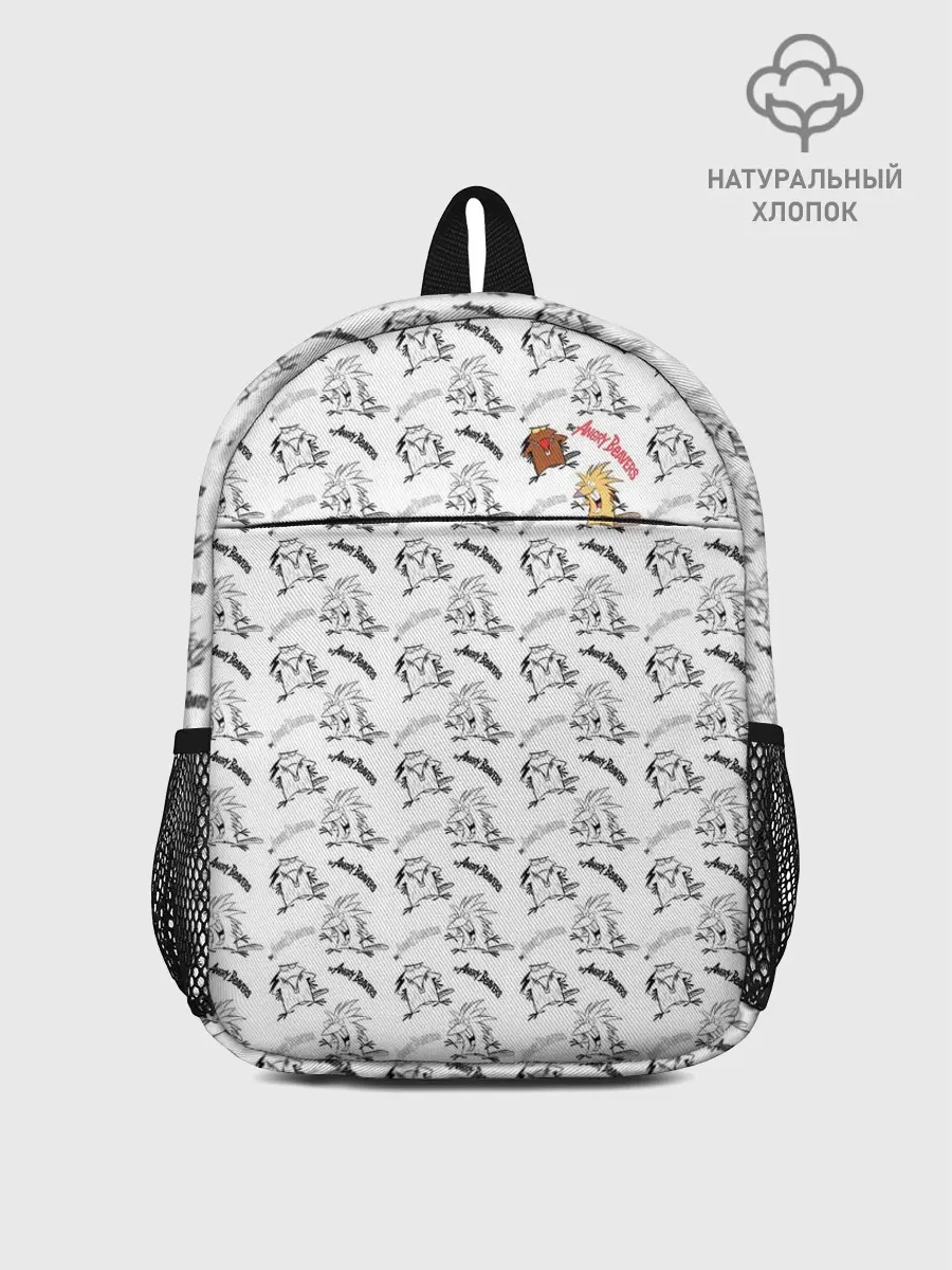 Рюкзак детский / Крутые бобры паттерн