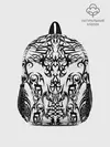 Рюкзак детский / ТАТУ ЧЕРНО БЕЛОЕ УЗОР