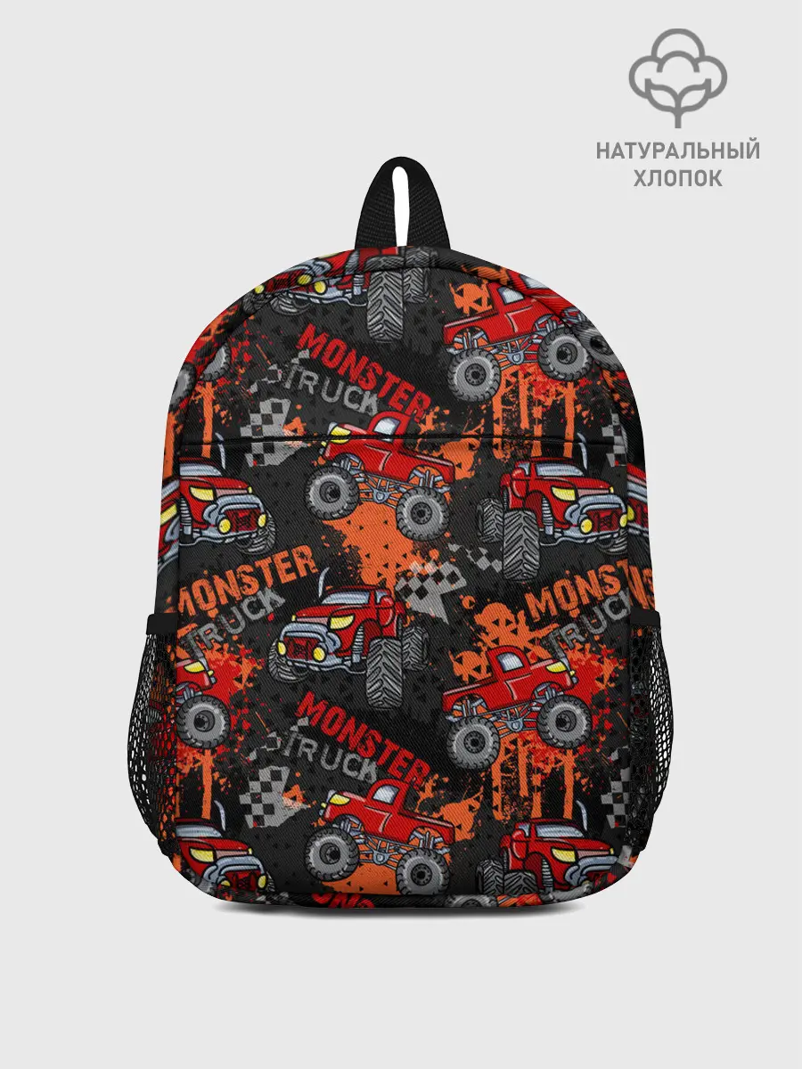 Рюкзак детский / MONSTER TRUCK RED